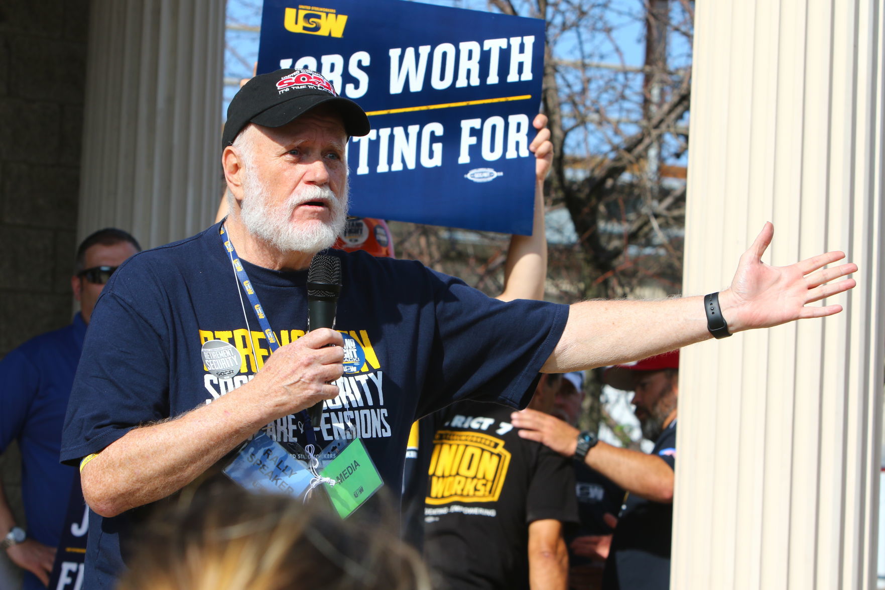 Gallery: Steelworkers rally in Gary